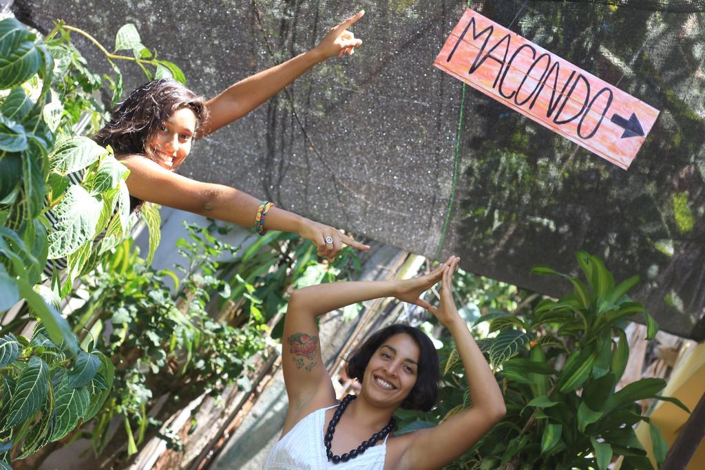 Macondo Hostel Morro de São Paulo Exteriör bild